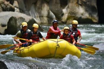 Rafting en el Río Pacuare, Costa Rica